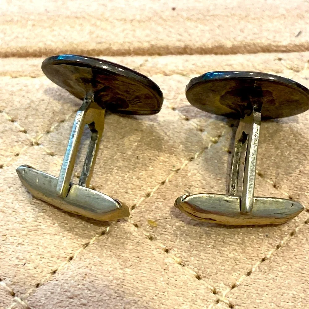 Vintage Round Cufflinks
